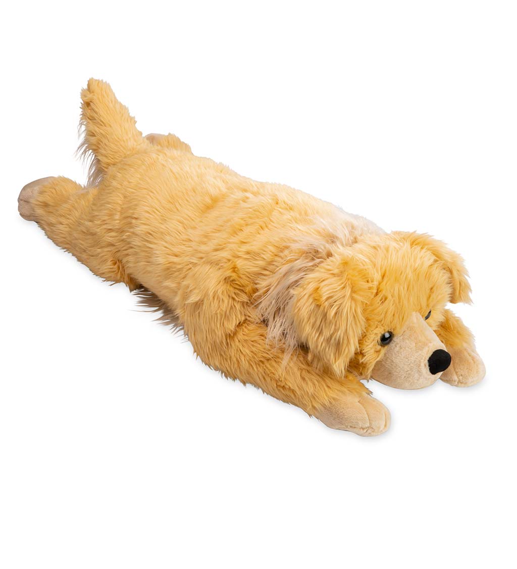 Giant Labrador Dog Body Pillow Soft Toy Animal Yellow Lab Realistic Plush Jumbo 