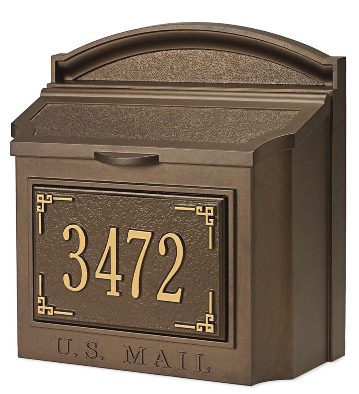 Custom Wall Mount Mailbox Wind and Weather