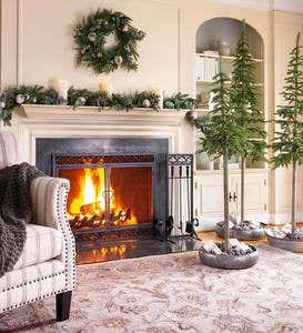 Snow-Kissed Holiday Greenery