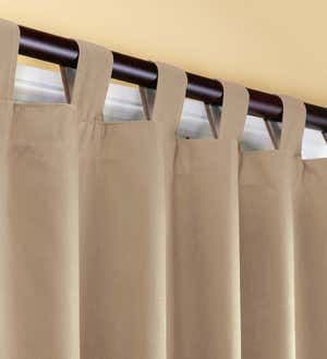 Thermalogic™ Energy Efficient Insulated Solid Tab-Top Curtains