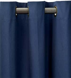 54"L Thermalogic Energy Efficient Insulated Solid Tab-Top Curtain Pair - Navy