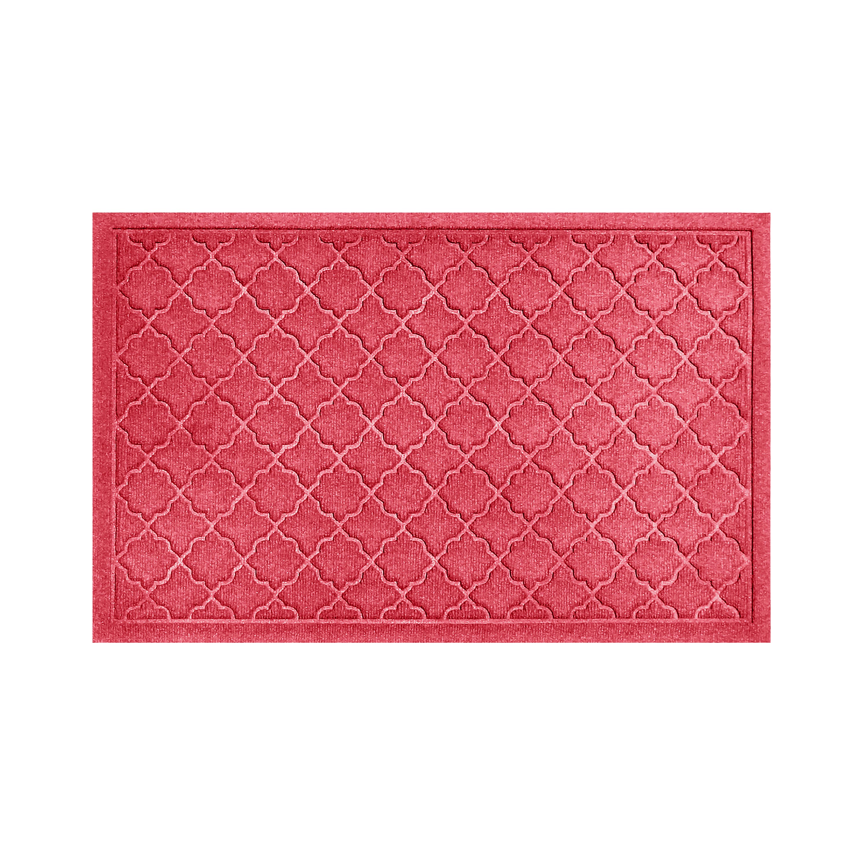 Waterhog Indoor/Outdoor Geometric Doormat, 22" x 60" - Red