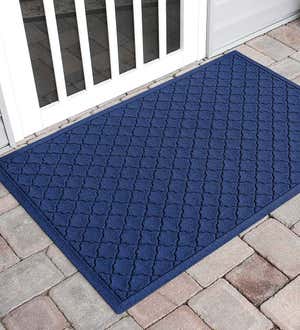 Waterhog Indoor/Outdoor Geometric Doormat, 3' x 7' - Evergreen