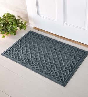 Waterhog Cable Weave Doormat, 2' x 5' - Green