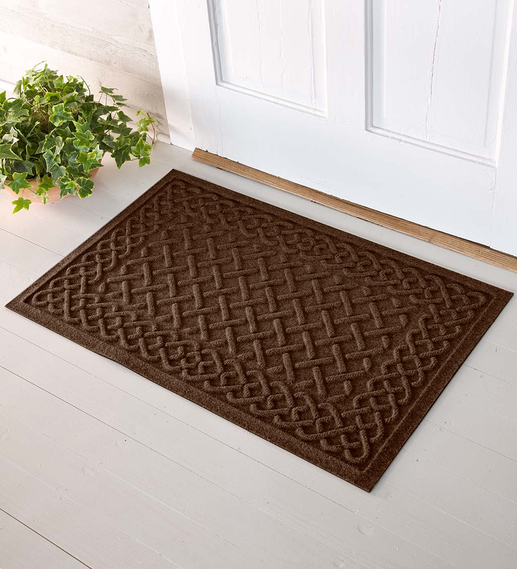 Waterhog Cable Weave Doormat, 2' x 3' - Brown