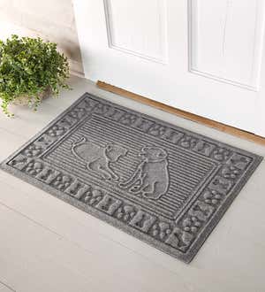 Waterhog Dog Doormat, 2' x 3' - Bluestone