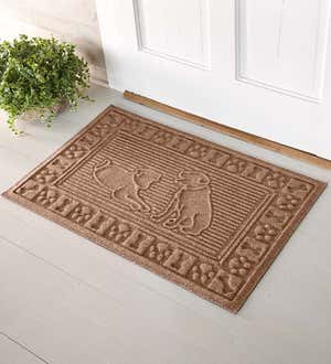Waterhog Dog Doormat, 2' x 3' - Red