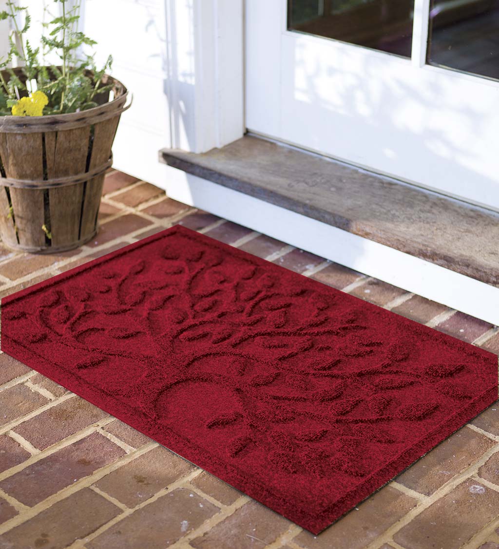 Waterhog Tree of Life Doormat, 3' x 5' - Red