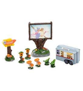 Fairy Fly-In Movie Theater Set