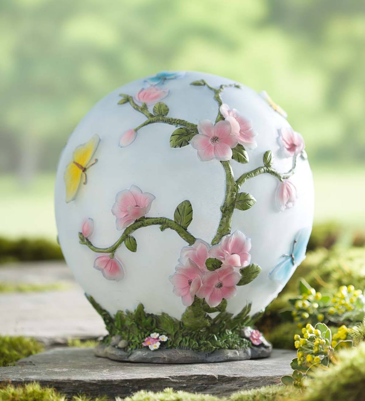 Color-Changing Flower Globe