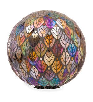 Baroque Splendor Glass Mosaic Gazing Ball