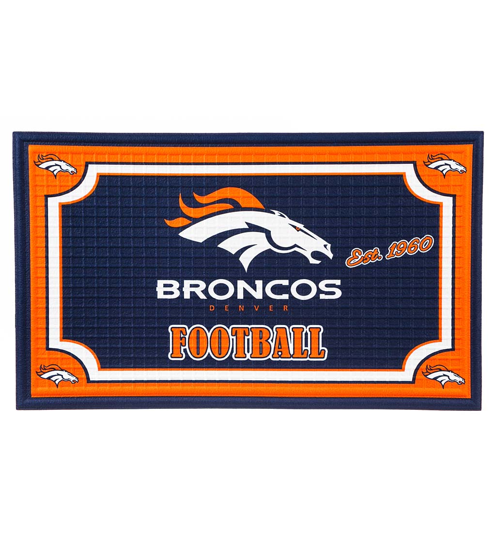 Indoor/Outdoor NFL Team Pride Embossed Doormat - Denver Broncos