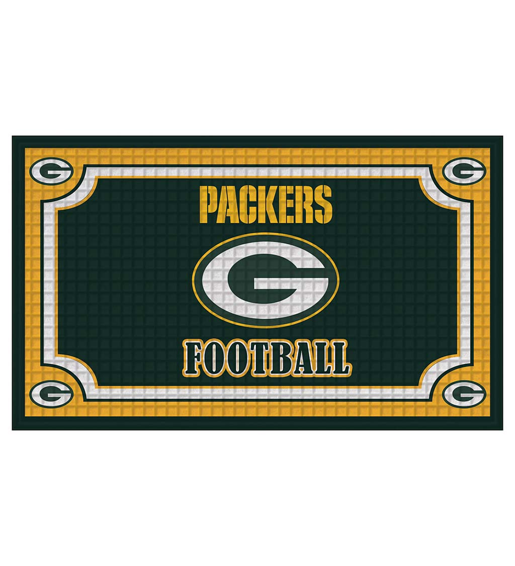 Indoor/Outdoor NFL Team Pride Embossed Doormat - Green Bay Packers