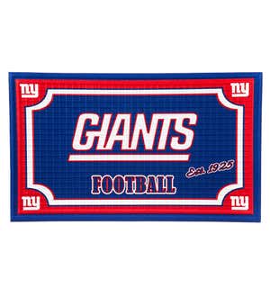 Indoor/Outdoor NFL Team Pride Embossed Doormat - New York Giants