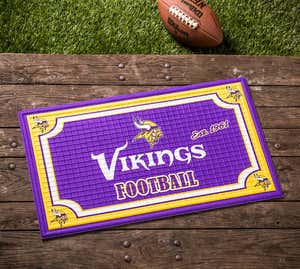 Indoor/Outdoor NFL Team Pride Embossed Doormat - Minnesota Vikings