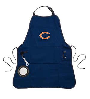 Deluxe Cotton Canvas NFL Team Pride Grilling/Cooking Apron - New York Giants