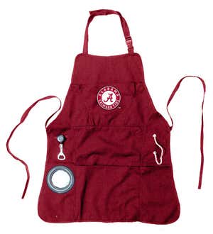 Deluxe Cotton Canvas College Team Pride Grilling/Cooking Apron - Univ of Texas