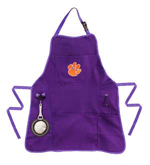 Deluxe Cotton Canvas College Team Pride Grilling/Cooking Apron - Iowa State