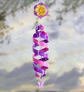 Solar Helix Swirl Spinner - Purple