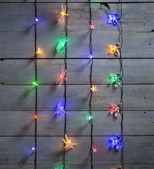 Multi-Function, Color-Changing Solar Dragonfly String Lights