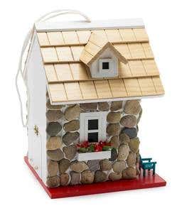 Stone Cottage Birdhouse