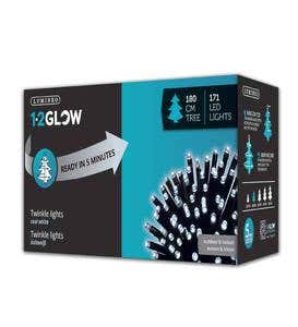 Glow Light Cluster Holiday String Lights, 5'9"