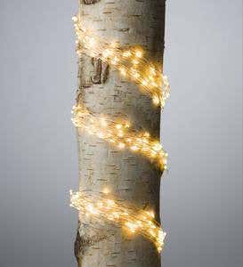 Firefly Bunch Lights, 320 Warm White LEDs on Bendable Wires, Electric, 3'2"L