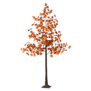 Indoor/Outdoor Electric Lighted Maple Tree, 8'H with 168 Lights