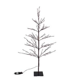 Small Lighted Mini Globe Tree, 4'H with 160 Lights
