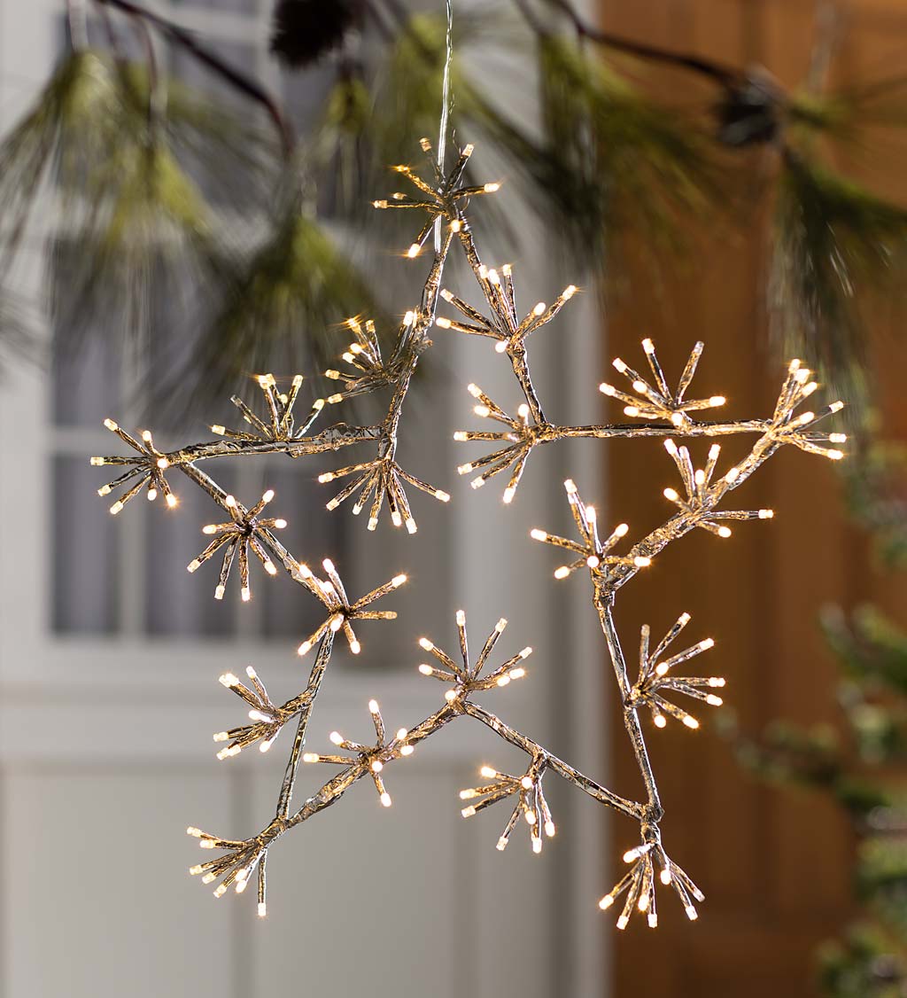 Indoor/Outdoor Electric Lighted Star Holiday Decoration
