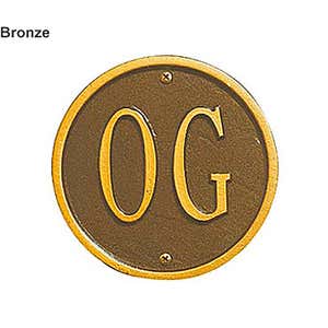 Custom Songbird Plaque - Bronze