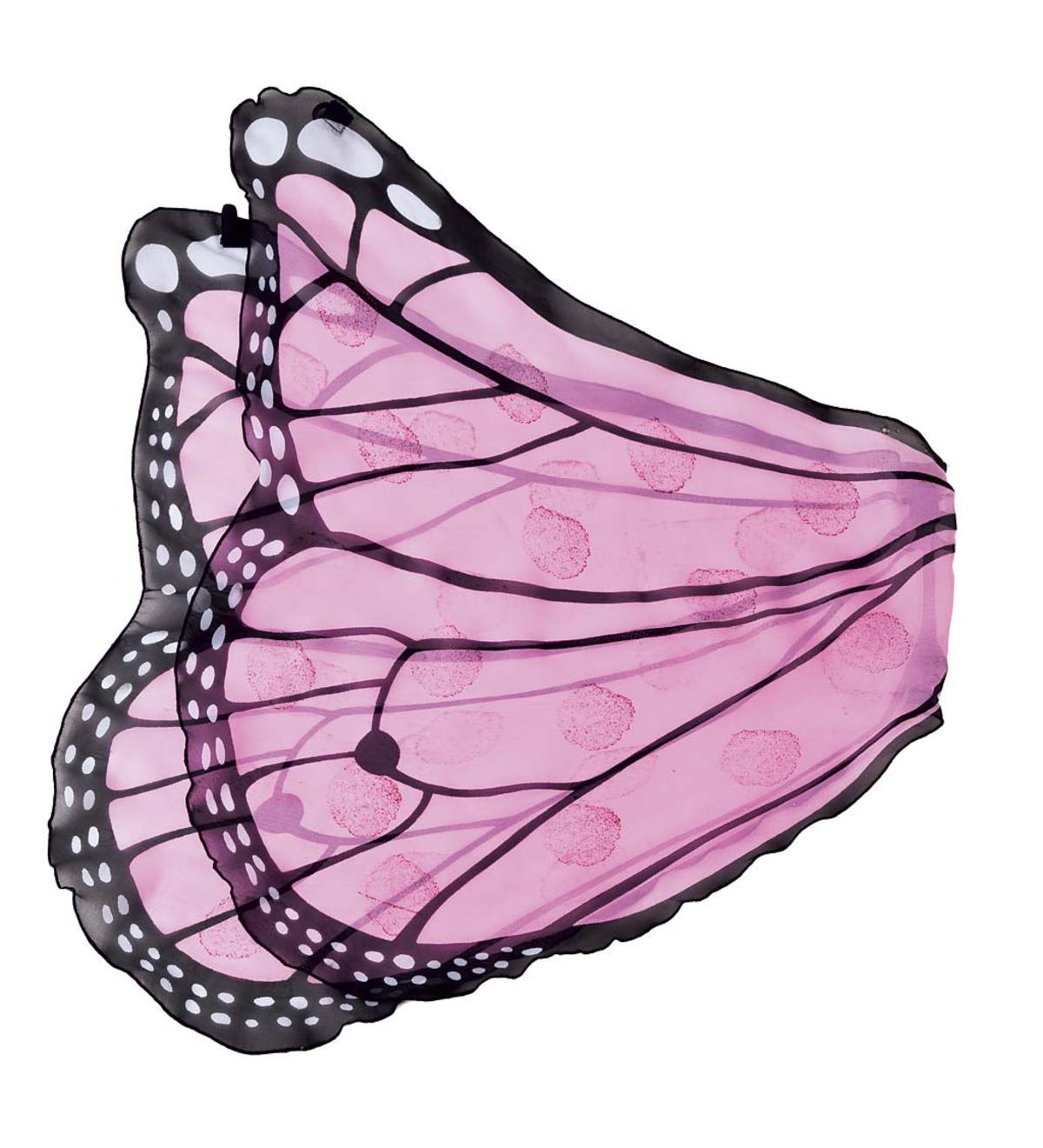 Fanciful Fabric Dress-Up Butterfly Wings - Pink