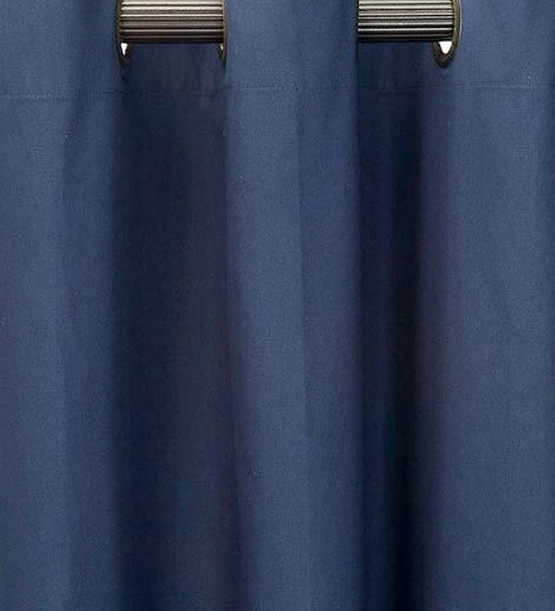 54"L Thermalogic Energy Efficient Insulated Grommet-Top Solid Curtain Pair - Navy