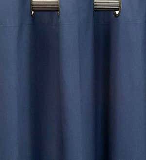 54"L Thermalogic Energy Efficient Insulated Grommet-Top Solid Curtain Pair - Navy