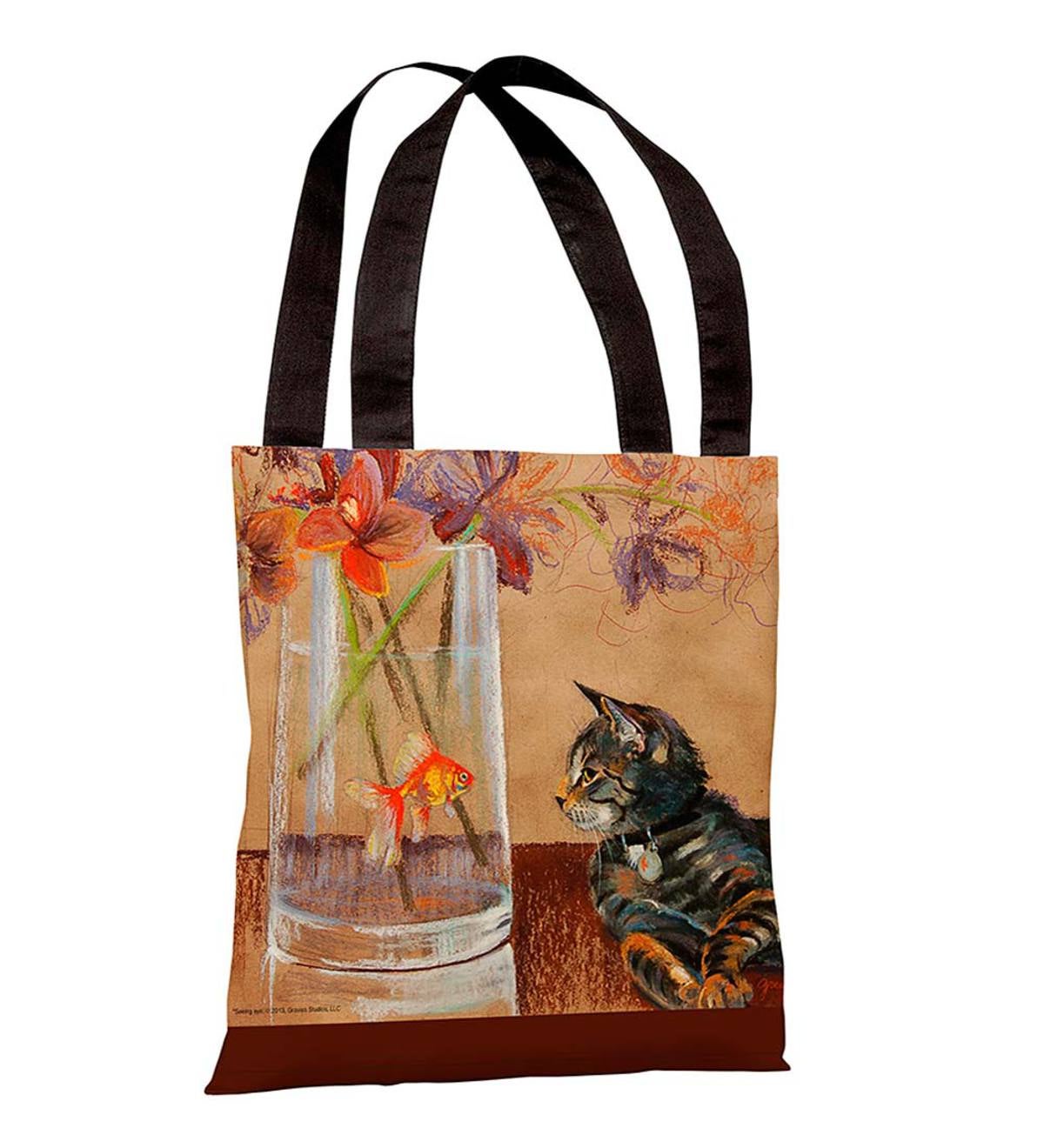 Fine Art Tote Bag - Cat