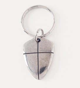 Pewter Key Rings with Bible Verses