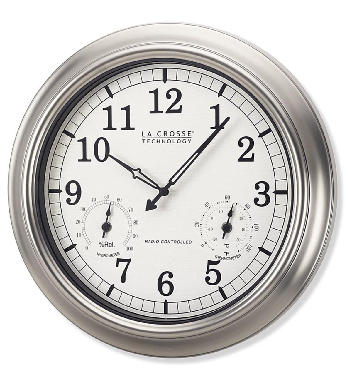 La Crosse Technology® Atomic Backyard Clock