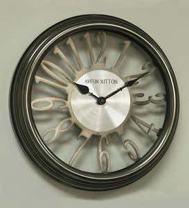 Cut-Out Wall Clock by Ashton Sutton - Copper