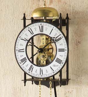 Hermle® Iron Skeleton Wall Clock