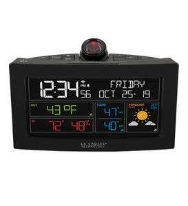 Wi-Fi Projection Alarm Clock and Weather Station