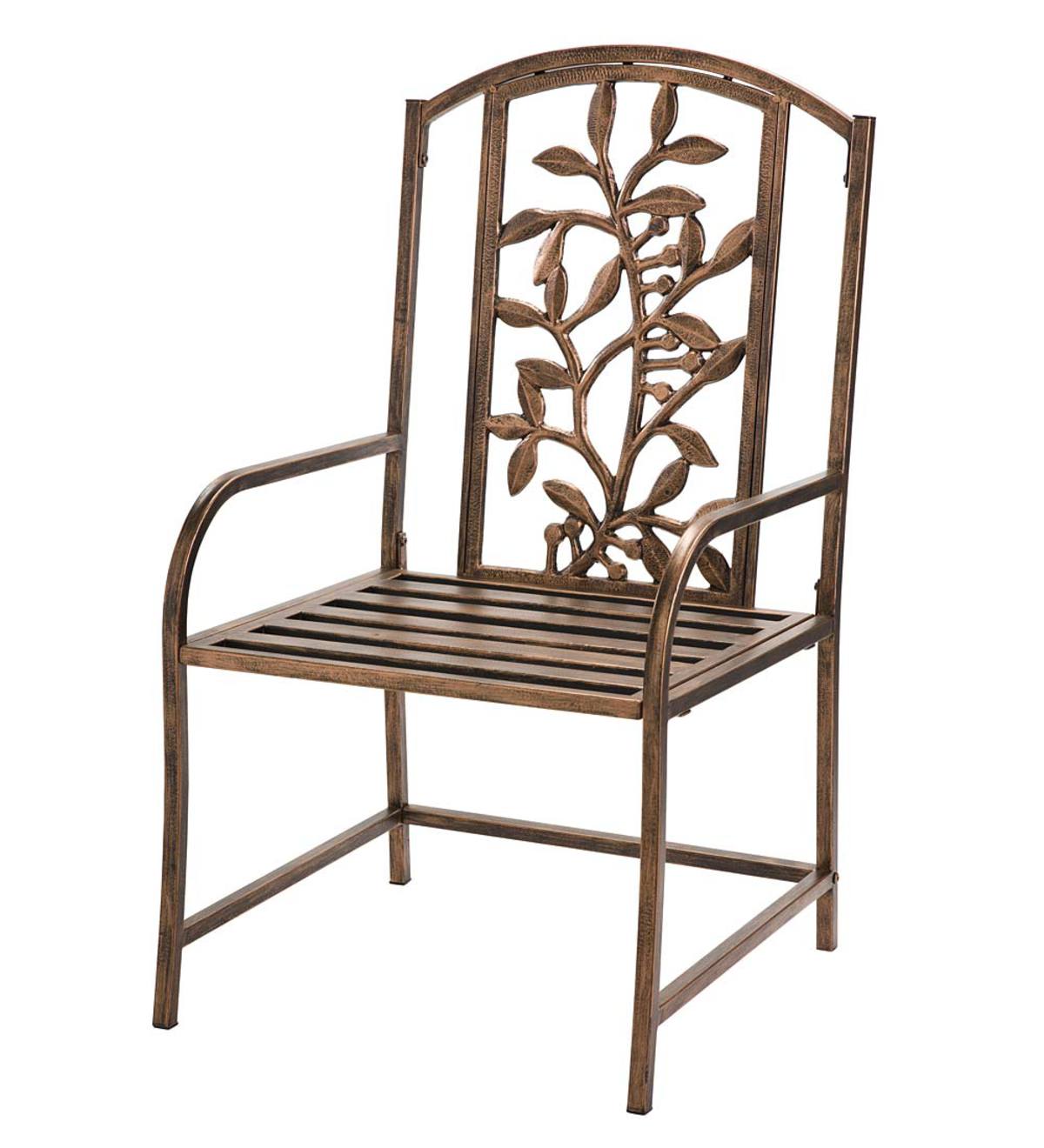 Iron Tuscany Chair  - Free 2 Day Delivery