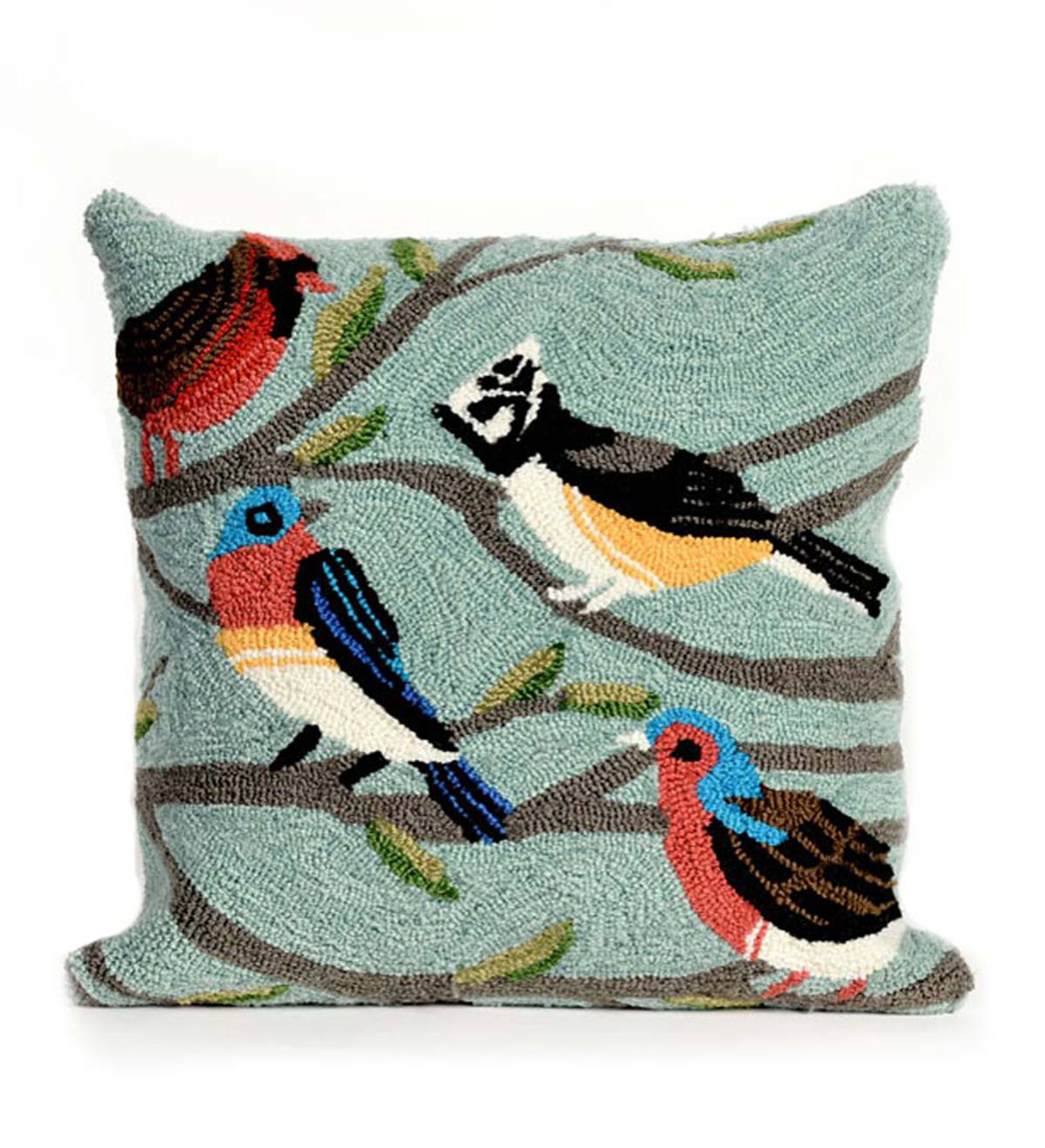 Birds on Branches Indoor/Outdoor Pillow