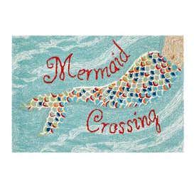 Mermaid Crossing Accent Rug, 24"W x 36"L