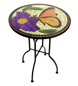 Mosaic Butterfly Table