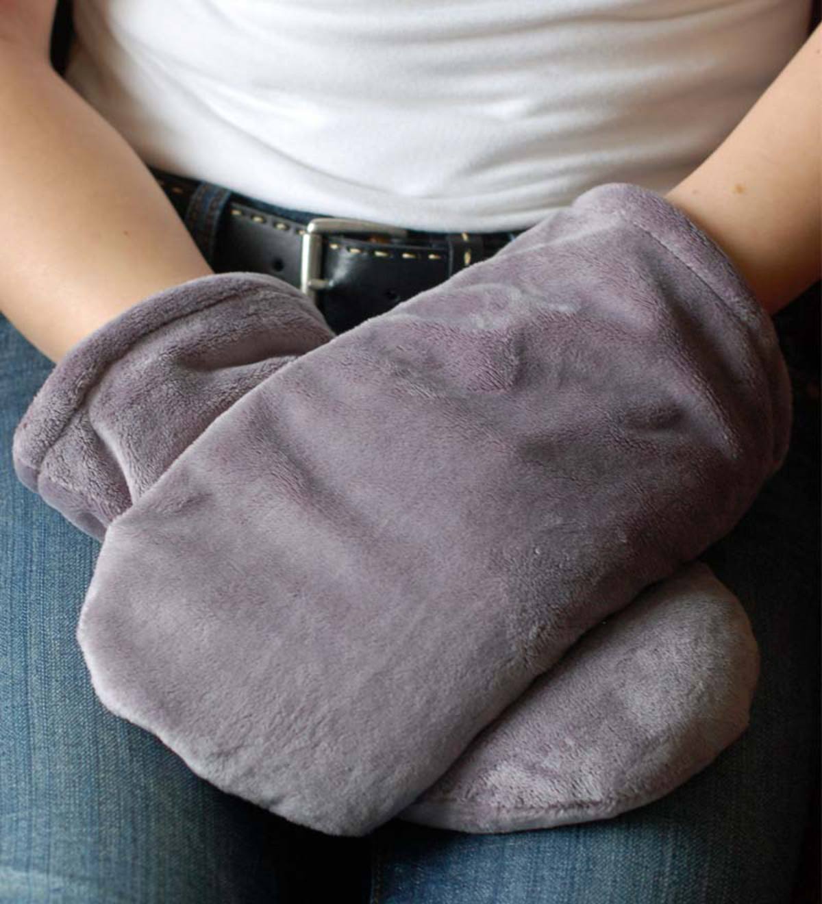 Herbal Comfort Mitts - Charcoal