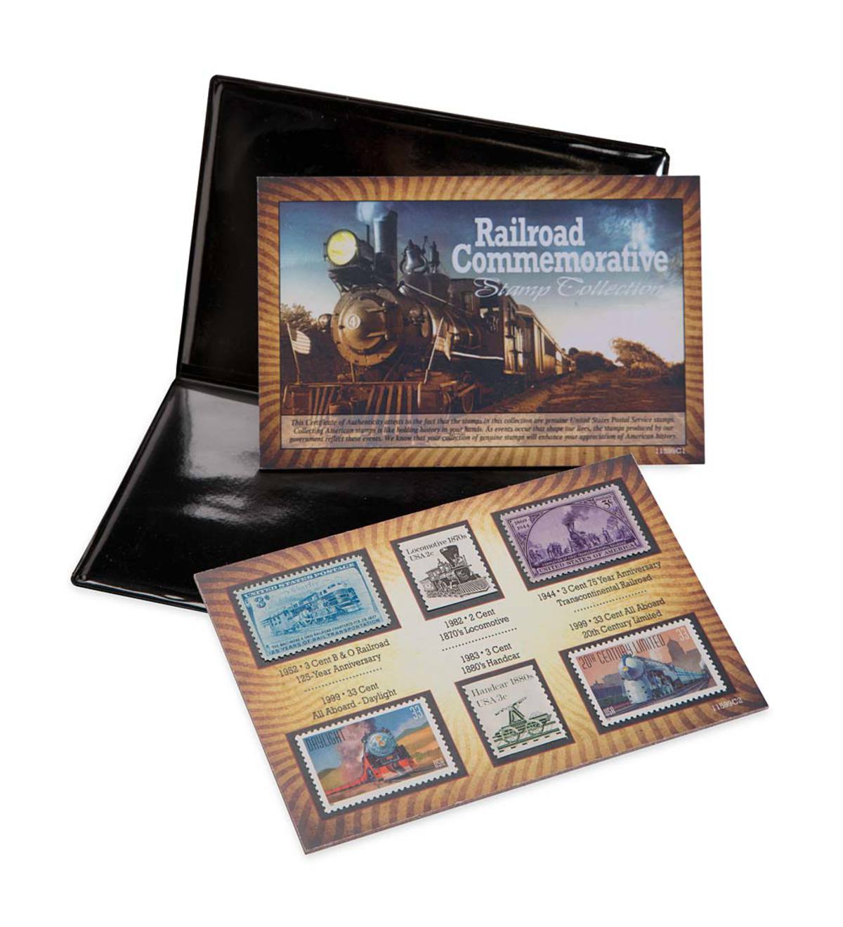 Railroad Stamp Collection
