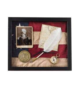 American Independence Shadow Box - George Washington