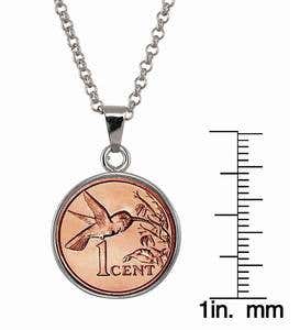 Hummingbird Coin Necklace