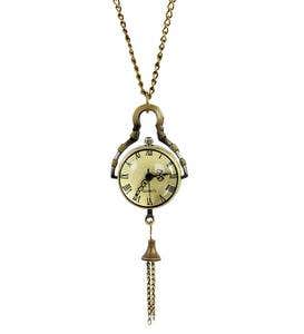 Glass Ball Watch Necklace