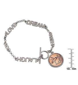 Inspirational Bracelet with Coin